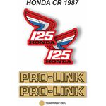 _OEM Sticker Kit Honda CR 125 R 1987 | VK-HONDCR12587 | Greenland MX_