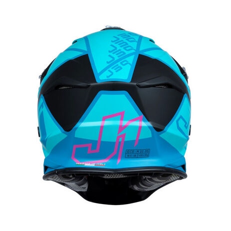 _Just1 J-39 Thruster Helmet Turquoise | 606004021900702-P | Greenland MX_