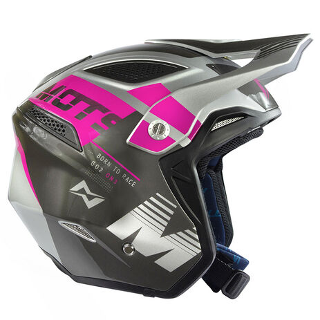 _Mots Go2 Trial Helmet Pink | MT6218LP-P | Greenland MX_