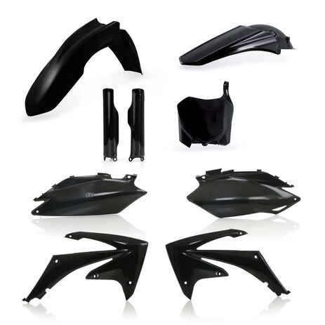 _Full Kit Plásticos Acerbis Honda CRF 250 R 11-13 CRF 450 R 11-12 Negro | 0015707-090-P | Greenland MX_
