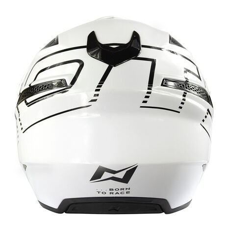 _Mots Go2 Trial Helmet White | MT6218LB-P | Greenland MX_
