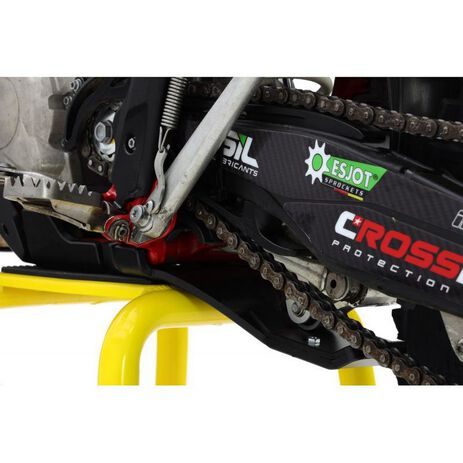 _Crosspro Engine and Link Guard DTC Hard Enduro 8mm Beta RR 250/300 2T 20-23 Black | 2CP24102040300 | Greenland MX_