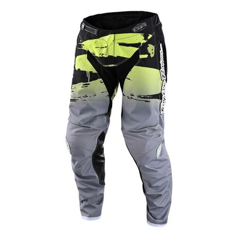 _ Troy Lee Designs GP Brushed Youth Pants Black/Green | 209895011-P | Greenland MX_
