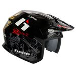 _Hebo HTR P01 V6 Toni Bou Helmet Black | HC1168NNL-P | Greenland MX_
