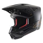 _Alpinestars S-M5 Solid Helmet Black/Brown | 8303021-1187 | Greenland MX_