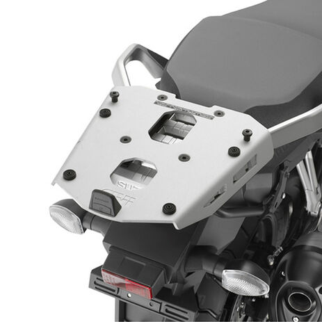 _Givi Specific Rear Rack in Aluminium for Monokey Case Suzuki DL 650/1000 V-Strom  17-19 | SRA3112 | Greenland MX_