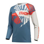 Jersey Mujer Thor Sector Split Azul Acero XS, , hi-res