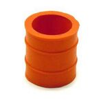 _Gnerik rubber muffler connecting pipe 2 strokes orange | GK-R8021OR-P | Greenland MX_