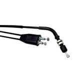 _Cable Black Vinyl Throttle Push Pull Set Motion Pro Honda CRF 450 R 17-20 | 02-0608 | Greenland MX_