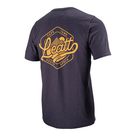 _Camiseta Leatt Retro Gris Oscuro | LB5023047650-P | Greenland MX_