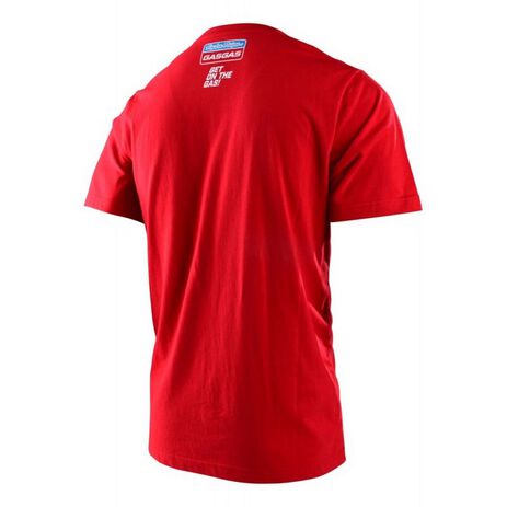 _Camiseta Troy Lee Designs Gas Gas Team Stock Rojo | 701600002-P | Greenland MX_