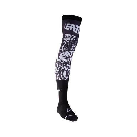 _Leatt Full Length Knee Brace Socks Black/White  | LB5024500170-P | Greenland MX_