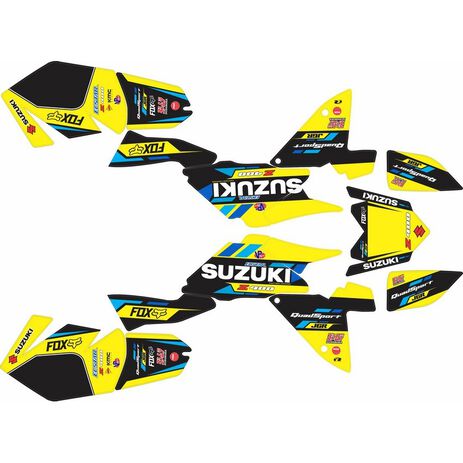 _Full Sticker Kit Suzuki LTZ 400 09-15 JGR Team | SK-SLTZ400915JG-P | Greenland MX_