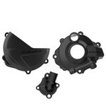 _Polisport Clutch+Ignition+Water Pump Cover Protector Kit Honda CRF 250 R 18-23 | 90957-P | Greenland MX_
