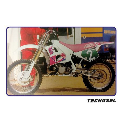 _Kit Deco + Housse de Selle Tecnosel Replica OEM Yamaha 1992 YZ 250 91-92 | 82V00 | Greenland MX_