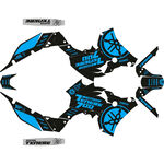 _Kit Adhesivos Completo Logo Yamaha Ténéré 700 19-.. Negro/Azul | SK-YTE70019LOBKBL-P | Greenland MX_