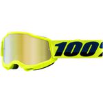 _100% Youth Goggles Accuri 2 Fluo Yellow Mirror Lens | 50025-00001-P | Greenland MX_