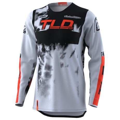 Troy Lee Designs GP Air Astro Jersey Gray/Orange, Motocross, Enduro,  Trail, Trial