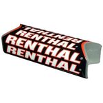 _Renthal Fat Bar Team Issue Square Handlebar Pad Black/Red | P311-P | Greenland MX_