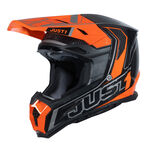 _Just1 J-22 Carbon Fluo Helmet Orange Fluo | 606001015300502-P | Greenland MX_