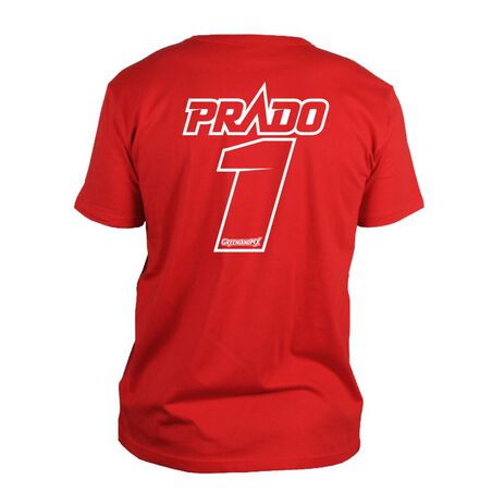 _Camiseta Oficial Infantil Jorge Prado 61 #1 World Champion Rojo | JP61-71YRD-P | Greenland MX_