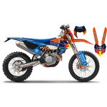 _Kit Adhesivos Completo Go Pro KTM EXC 17-19 Blue New Edition | SK-KT17GP19RBTU | Greenland MX_