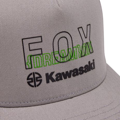 _Fox x Kawasaki Flexfit Hat | 32242-172-P | Greenland MX_