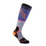_Alpinestars MX Pro Socks Black/Purple | 4701524-1207-L-P | Greenland MX_