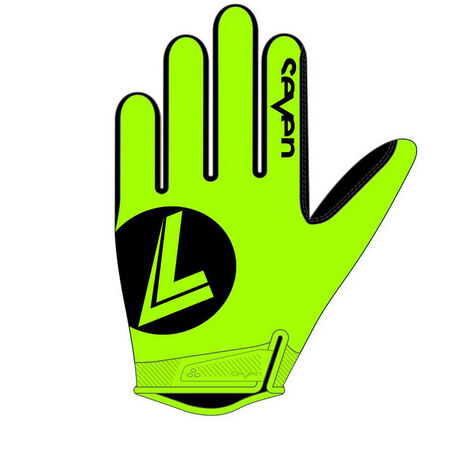 _Seven Zero Cold Weather Gloves Fluo Yellow | SEV2210015-701-P | Greenland MX_