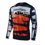 _Troy Lee Designs GP Brushed Youth Jersey Navy/Orange | 309275001-P | Greenland MX_