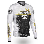 _Jersey S3 Jarvis Collection Blanco | JAV-AS55-P | Greenland MX_