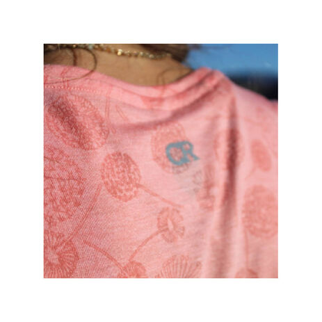 _Club Ride Dandy Cute Women T-Shirt Coral | WJDN111DP-L-P | Greenland MX_