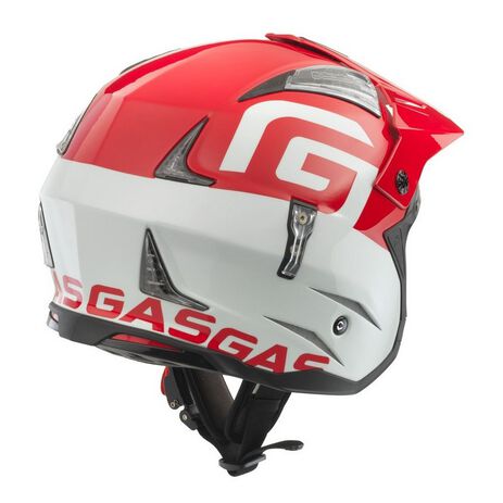 _Casco Trial Gas Gas Z4 Fiberglass Rojo/Blanco | 3GG210041900 | Greenland MX_