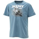 _Camiseta Infantil KTM Dirt Azul | 3KI220049904-P | Greenland MX_