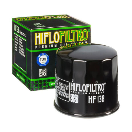 _Filtre a Huile Hiflofiltro Suzuki KLT-A400 09-16 | HF138 | Greenland MX_