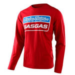 _Troy Lee Designs Gas Gas Team Long Sleeve T-Shirt | 729600002-P | Greenland MX_