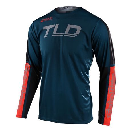 _Troy Lee Designs GP Scout Jersey Navy | 367311001-P | Greenland MX_