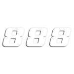 _Numbers White # 8 (20 x 25 cm) | 5049-10-8 | Greenland MX_