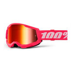_100% Strata 2 M2 Goggles Mirror Lens Pink | 50028-00017-P | Greenland MX_