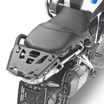 _Adaptador Posterior Específico en Aluminio para Maleta Monokey Givi BMW R 1250 GS 19-21 Negro | SRA5108B | Greenland MX_