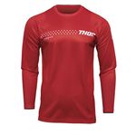 _Maillot Enfant Thor Sector Minimal Rouge | 29122015-P | Greenland MX_