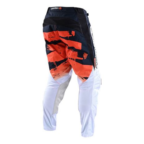 _Troy Lee Designs GP Brushed Pants Navy/Orange | 207275001-P | Greenland MX_
