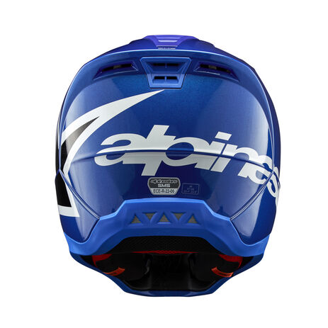 _Alpinestars SM5 Corp Helmet Blue | 8306323-7900-P | Greenland MX_