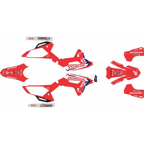 _Full Sticker Kit Honda CRF 450 RX 22-24 Ama Edition | SK-HCRF450RX2224AM-P | Greenland MX_