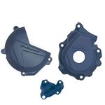 _Polisport Clutch+Ignition+Water Pump Cover Protector Kit HVA FC 250 16-22 KTM SX-F 250 16-22 | 90976-P | Greenland MX_