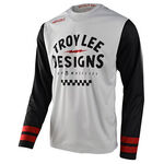 _Troy Lee Designs Scout GP Ride On Jersey White | 367733011-P | Greenland MX_