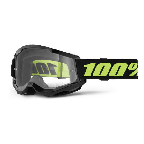 _100% Strata 2 M2 Clear Lens Goggles  | 50027-00022-P | Greenland MX_