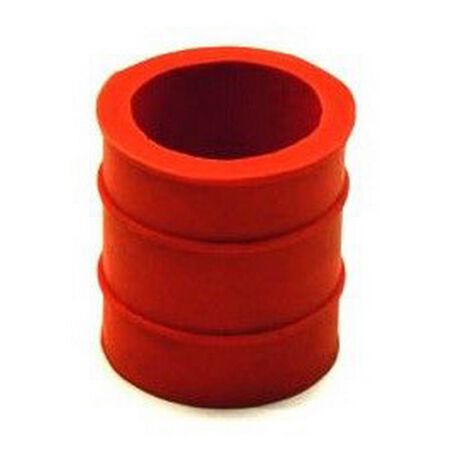 _Gnerik rubber muffler connecting pipe 2 strokes red | GK-R8021RD-P | Greenland MX_
