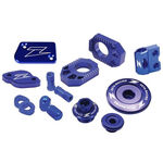 _Zeta Racing Husqvarna FC 250/350/450 14-15 FE 250/501 14-16 Aluminum Accessories Kit Blue | ZE51-2546 | Greenland MX_