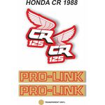 _OEM Sticker Kit Honda CR 125 R 1988 | VK-HONDCR12588 | Greenland MX_